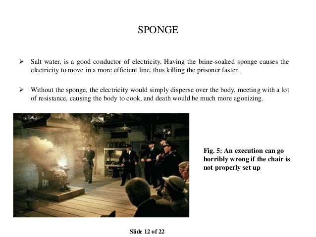 Preparation For Electric Chair Preparation For Electric Chair